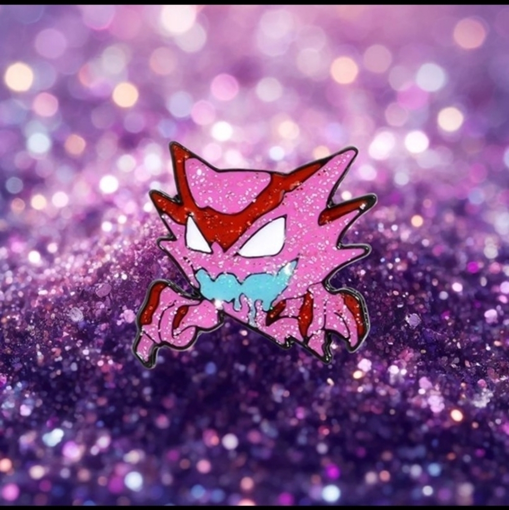 Pokemon Pink and Red Haunter Pin